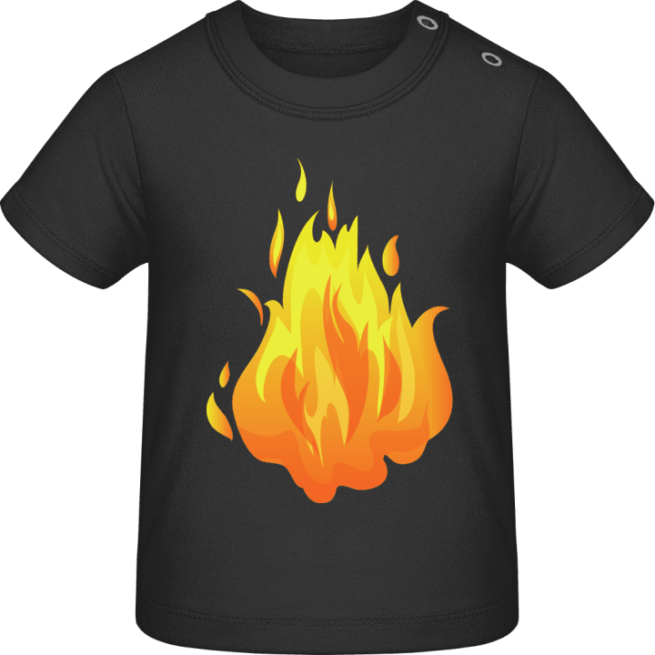 Fire Starts To Burn Baby T-Shirt contain pic