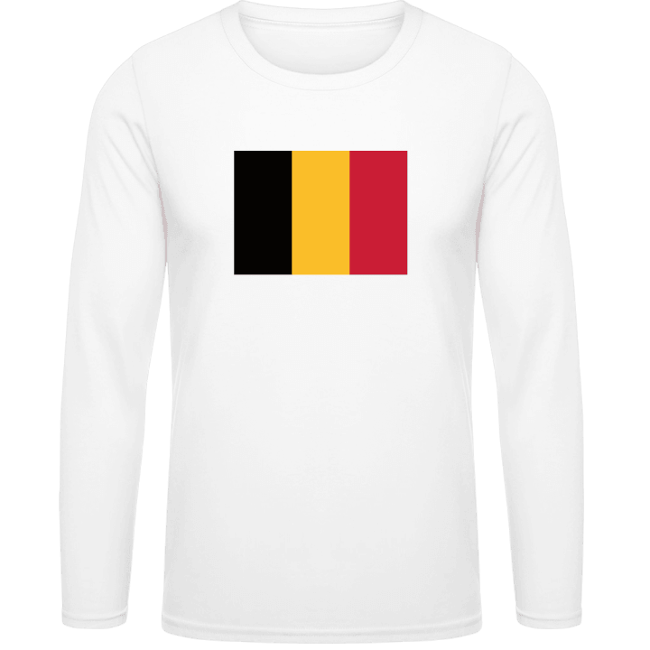 Belgium Flag Langarmshirt contain pic