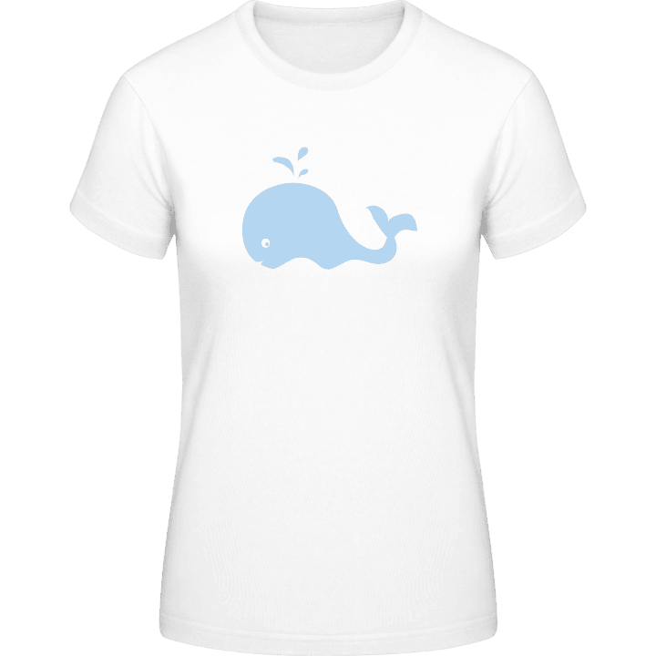 Cute Whale Vrouwen T-shirt 0 image