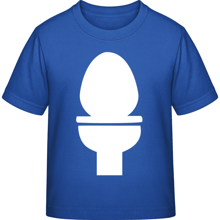 Toilet WC T-shirt för barn contain pic