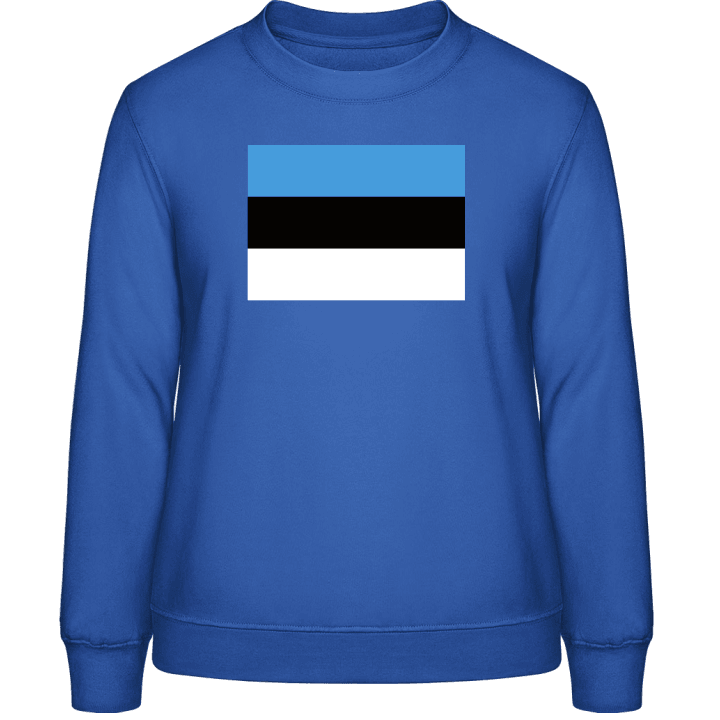 Estland Flag Sweatshirt för kvinnor contain pic