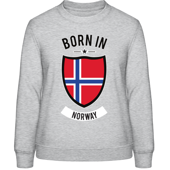 Born in Norway Vrouwen Sweatshirt 0 image
