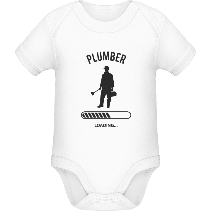 Plumber Loading Baby Romper contain pic