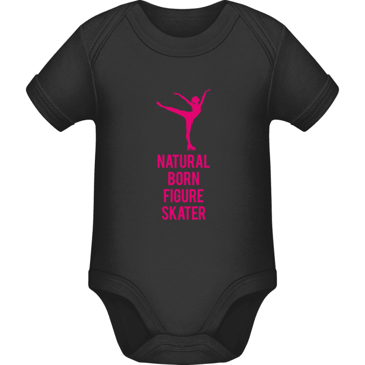 Natural Born Figure Skater Baby romperdress contain pic