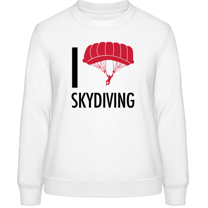 I Love Skydiving Frauen Sweatshirt contain pic