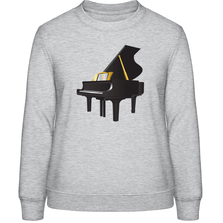 Piano Illustration Sweatshirt för kvinnor contain pic