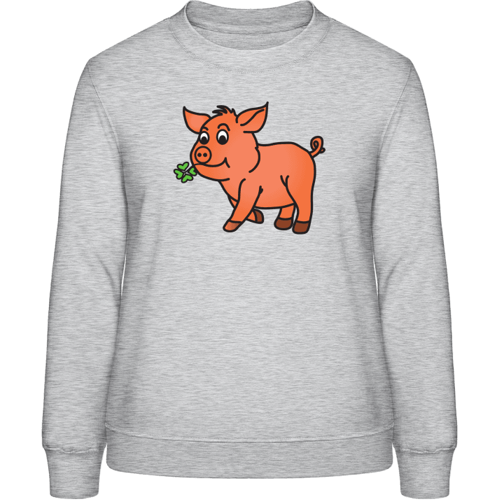 Lucky Pig Sweatshirt för kvinnor 0 image