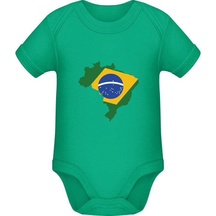 Brazil Map Baby Romper contain pic