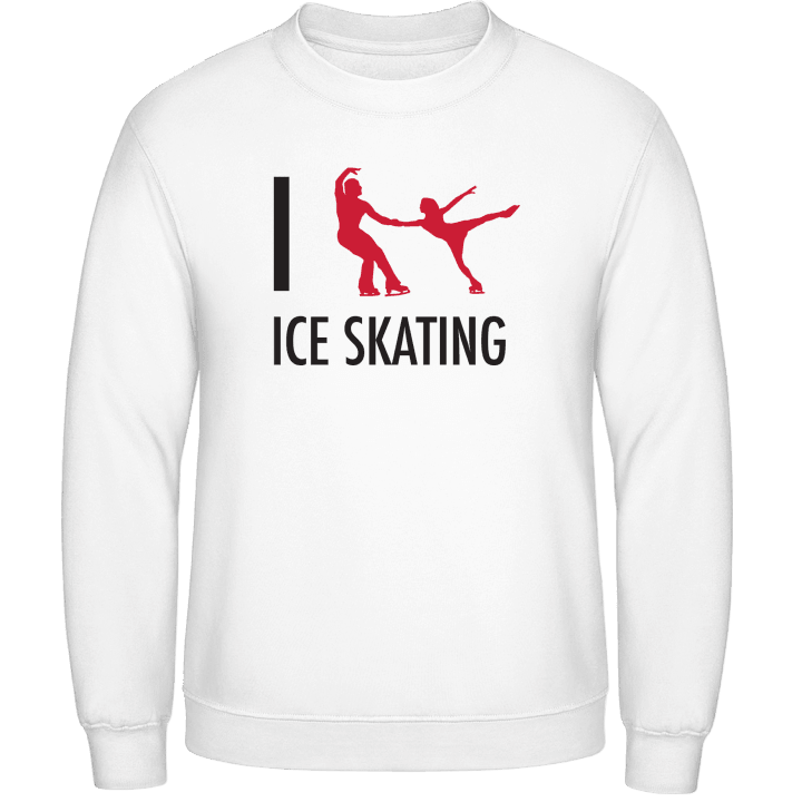 I Love Ice Skating Sudadera contain pic