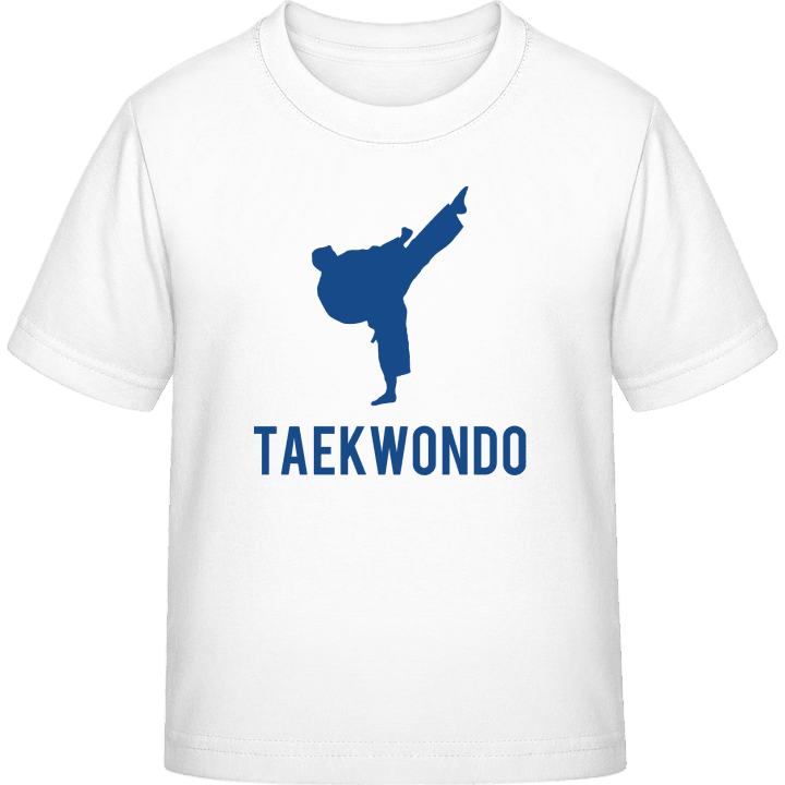 Taekwondo T-skjorte for barn contain pic