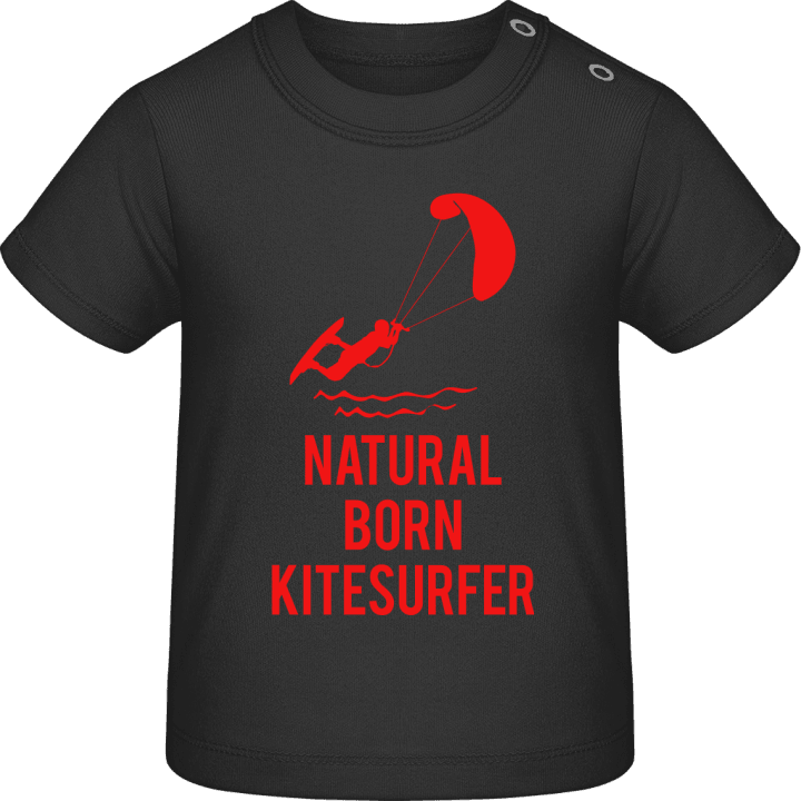 Natural Born Kitesurfer Baby T-skjorte contain pic