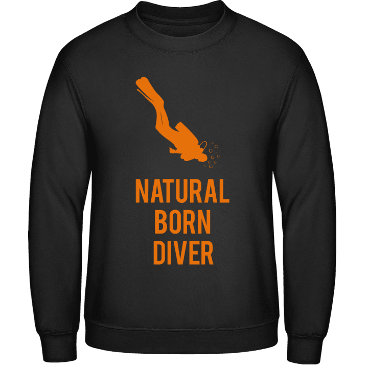 Natural Born Diver Sudadera contain pic