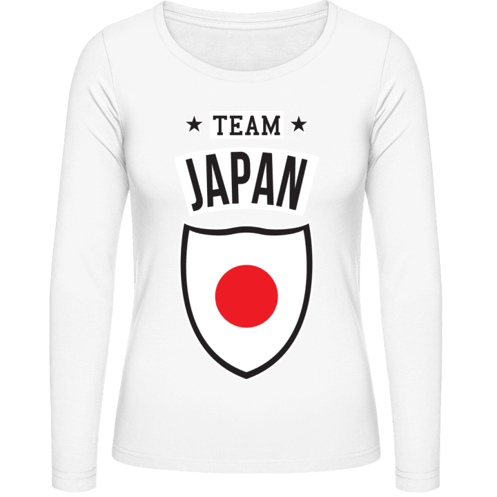 Team Japan Camisa de manga larga para mujer contain pic