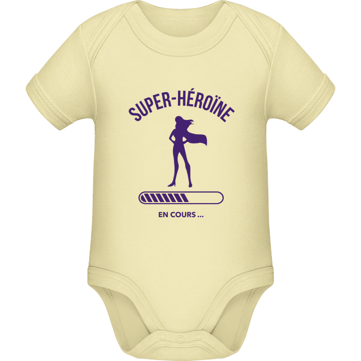 Super-Héroïne En Cours Baby romperdress 0 image