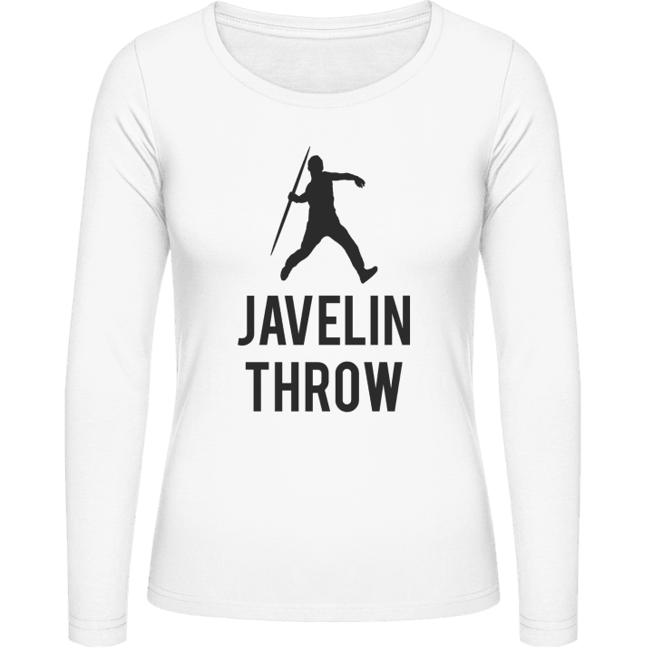 Javelin Throw Vrouwen Lange Mouw Shirt contain pic