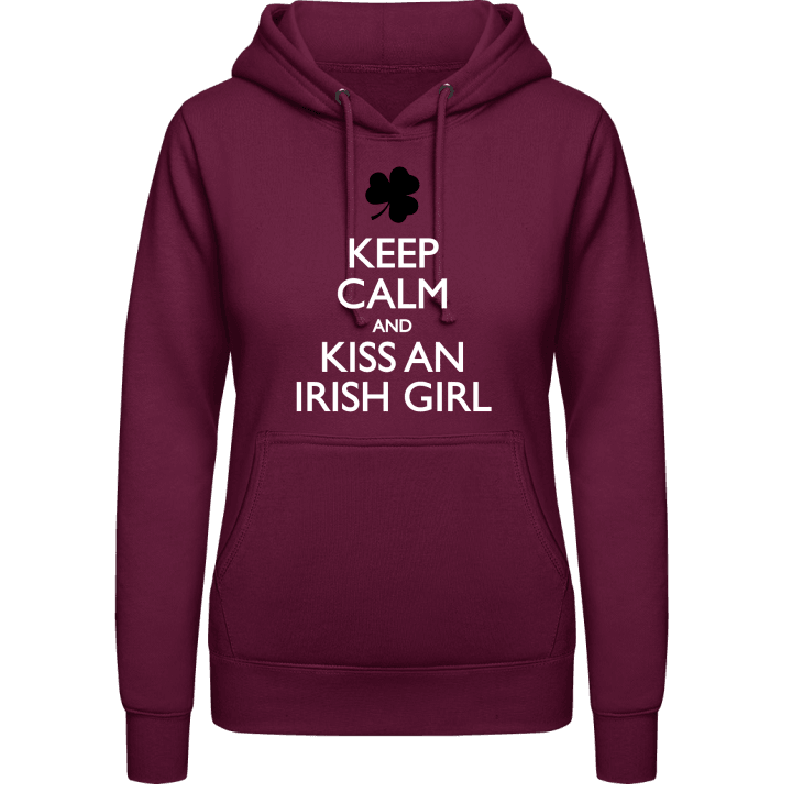 Kiss an Irish Girl Sudadera con capucha para mujer 0 image