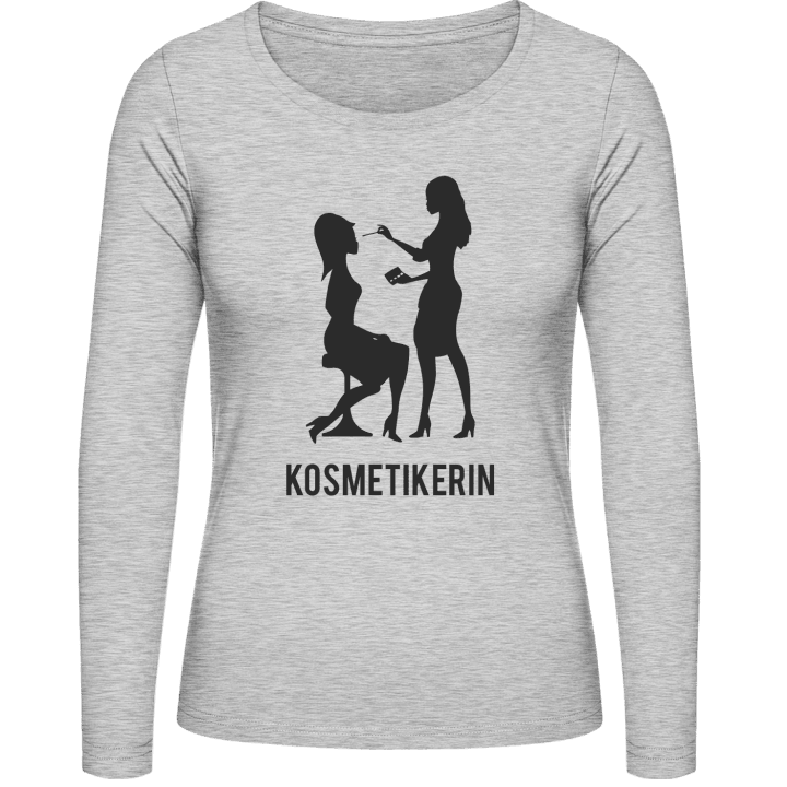 Kosmetikerin Frauen Langarmshirt contain pic