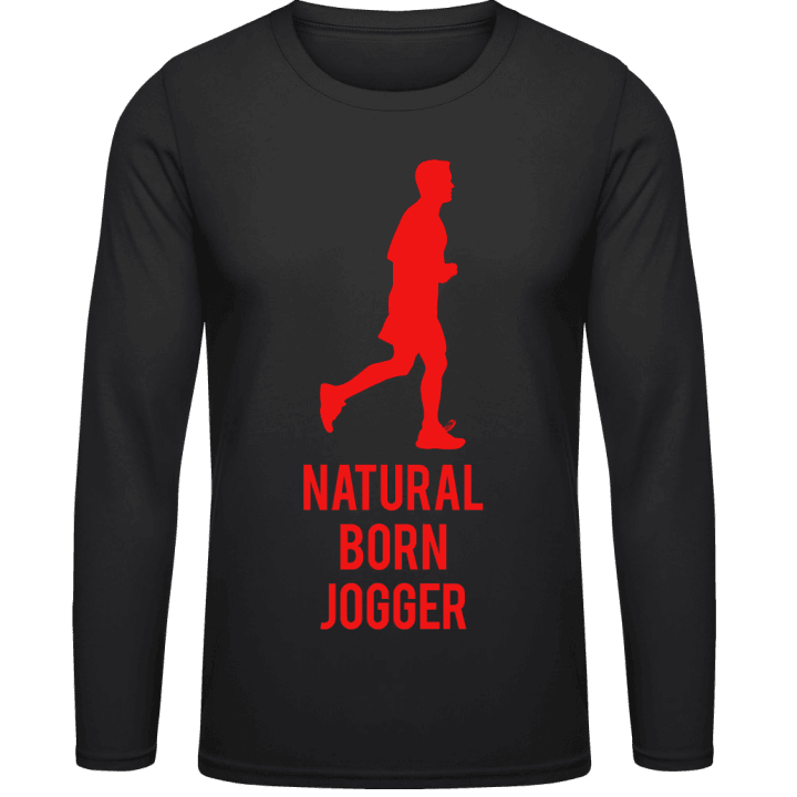 Natural Born Jogger Shirt met lange mouwen contain pic
