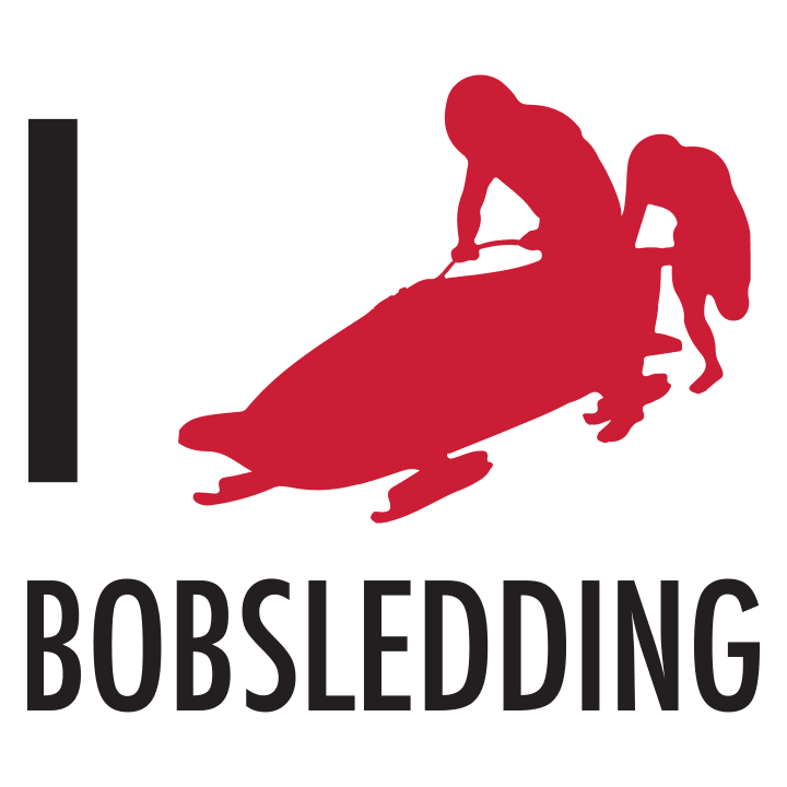 I Love Bobsledding Women Sweatshirt 0 image
