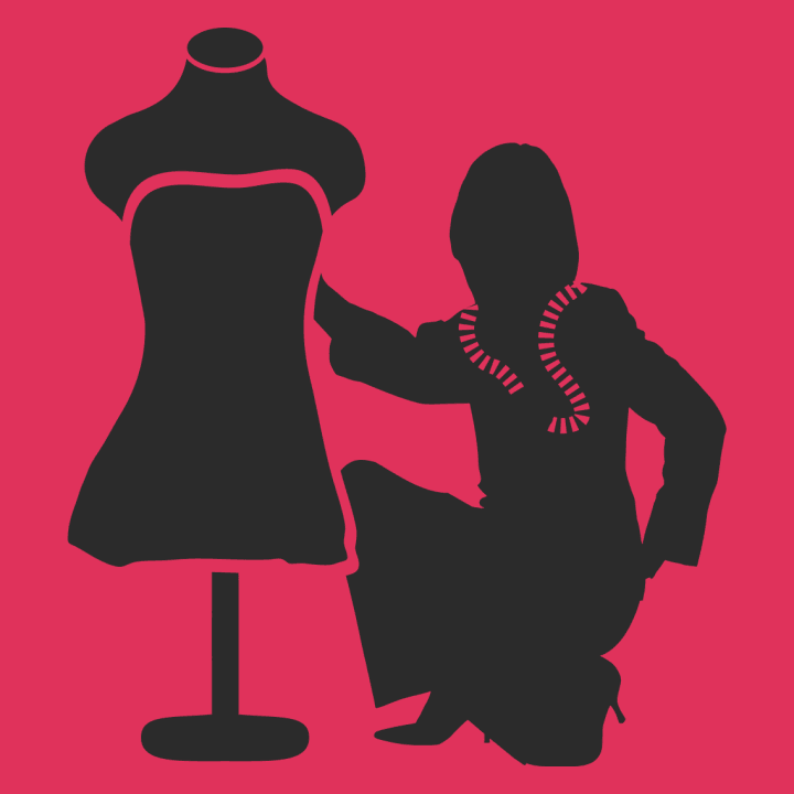 Dressmaker Silhouette Female Sudadera con capucha para mujer 0 image