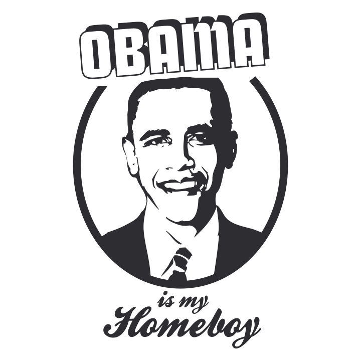 Obama Is My Homeboy Felpa con cappuccio da donna 0 image