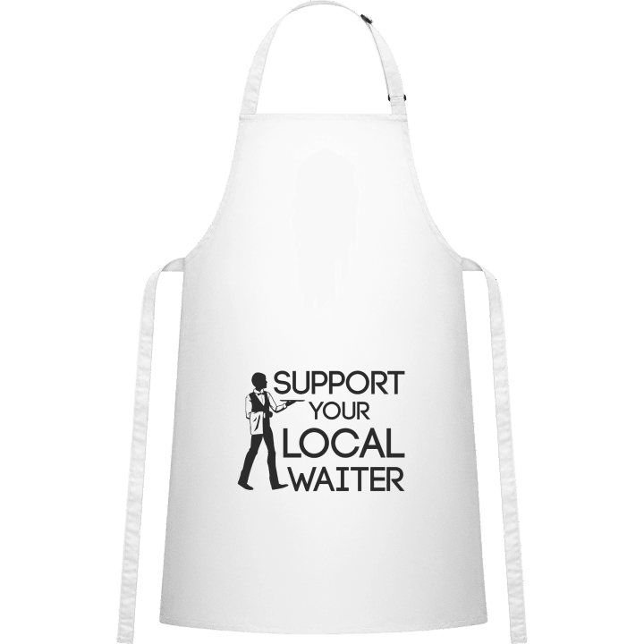 Support Your Local Waiter Tablier de cuisine contain pic