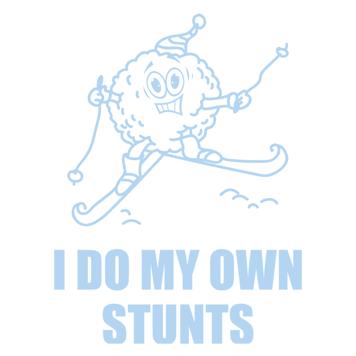 I Do My Own Skiing Stunts T-shirt à manches longues 0 image