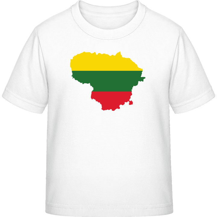 Lithuania Map T-shirt för barn contain pic