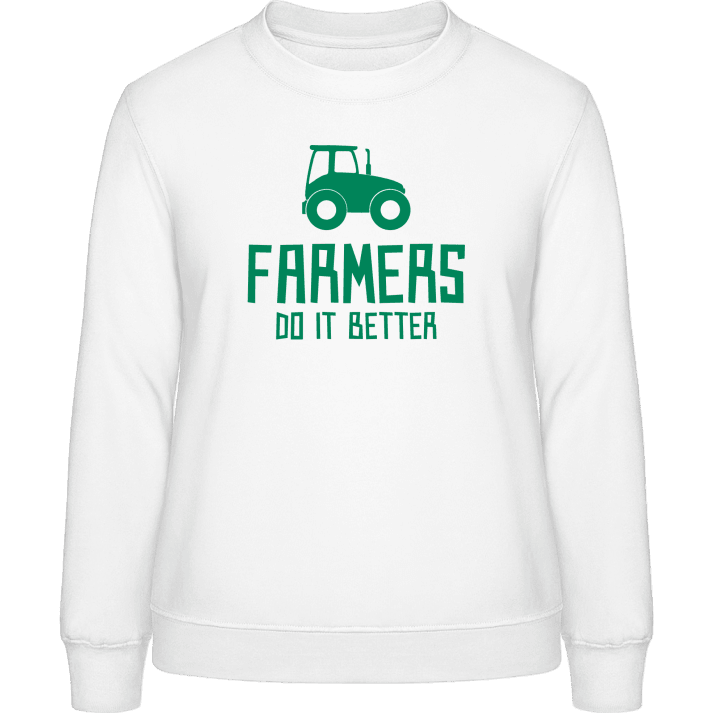 Farmers Do It Better Sweatshirt för kvinnor contain pic