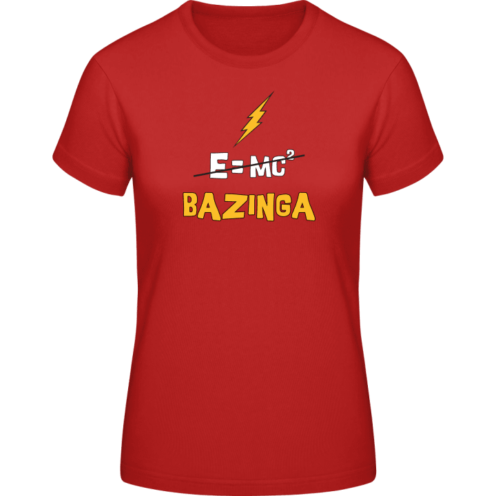Bazinga vs Einstein Frauen T-Shirt 0 image