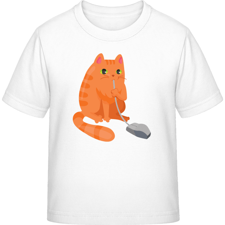 Cat Eats Mouse T-skjorte for barn 0 image