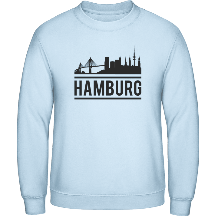 Hamburg City Skyline Tröja contain pic