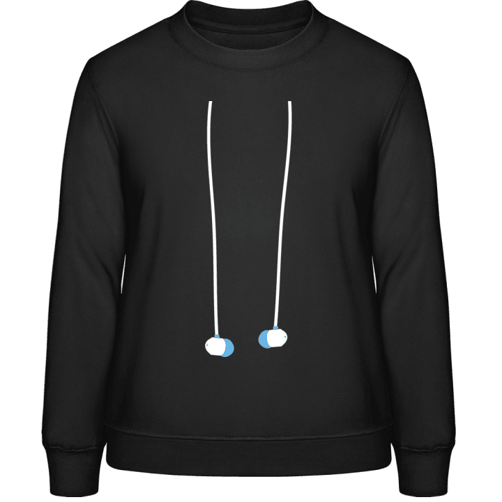 Music Earplugs Vrouwen Sweatshirt contain pic