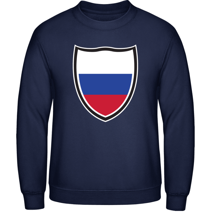 Russian Flag Shield Sweatshirt contain pic