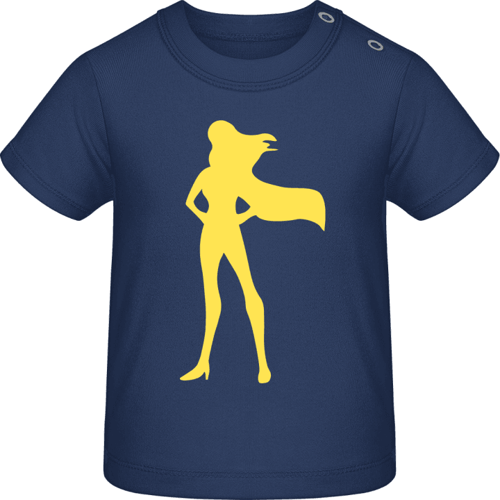 Superhero Woman T-shirt för bebisar 0 image