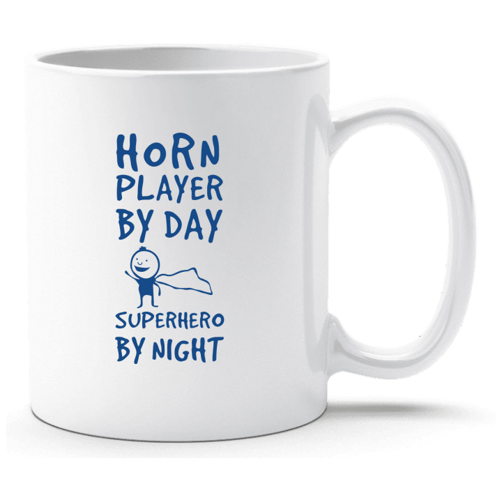 Horn Player By Day Superhero By Night Tasse 0 image