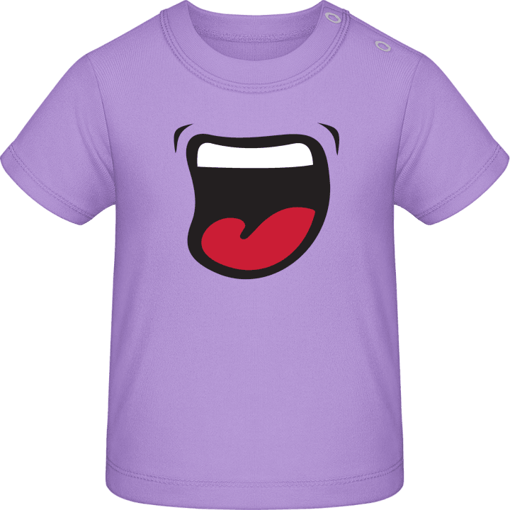 Mouth Comic Style Baby T-Shirt contain pic