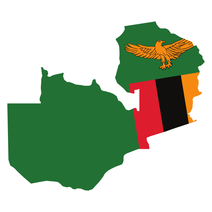 Sambia Map Hættetrøje 0 image