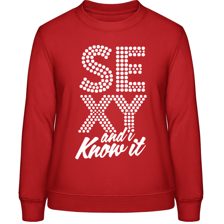 Sexy And I Know It Song Sweatshirt för kvinnor contain pic