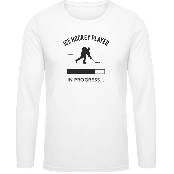 Ice Hockey Player loading Long Sleeve Shirt contain pic