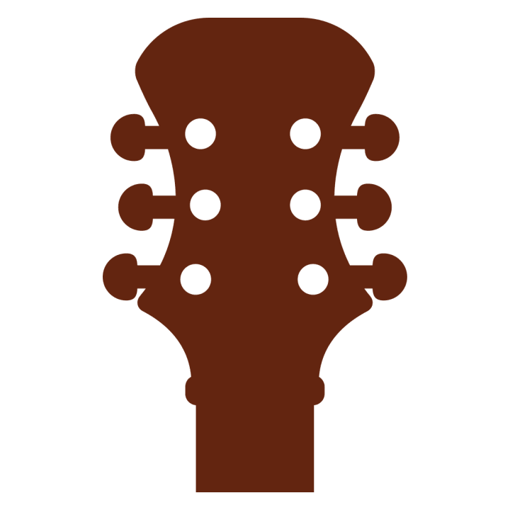 Guitar Silhouette Langermet skjorte for kvinner 0 image