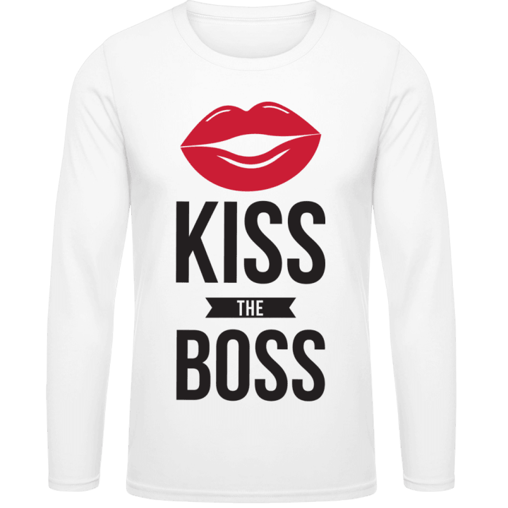 Kiss The Boss Shirt met lange mouwen contain pic