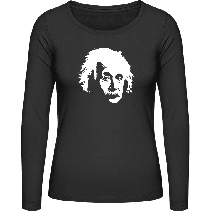 Einstein Face Frauen Langarmshirt 0 image