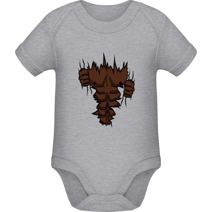 Black Muscles Body Baby Romper 0 image
