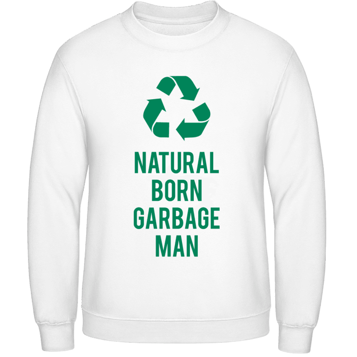 Natural Born Garbage Man Felpa contain pic