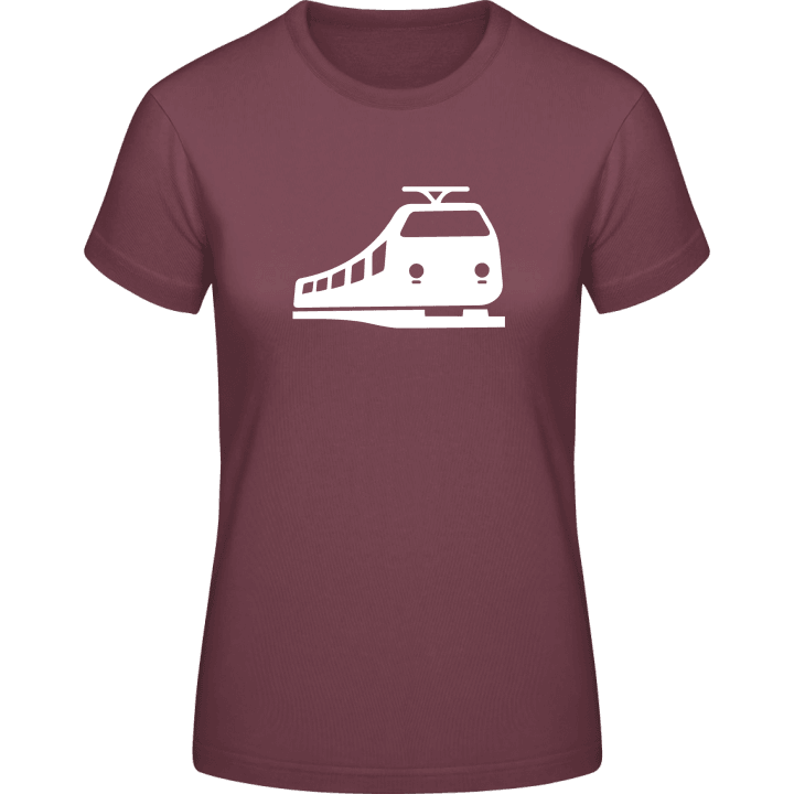 Train Silhouette Frauen T-Shirt 0 image