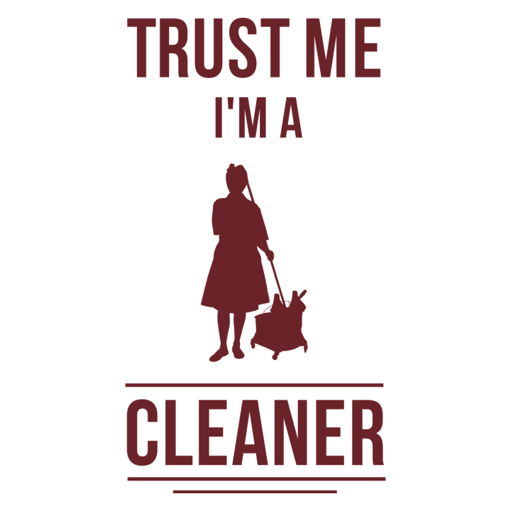 Trust Me I´m A Cleaner Sudadera con capucha para mujer 0 image