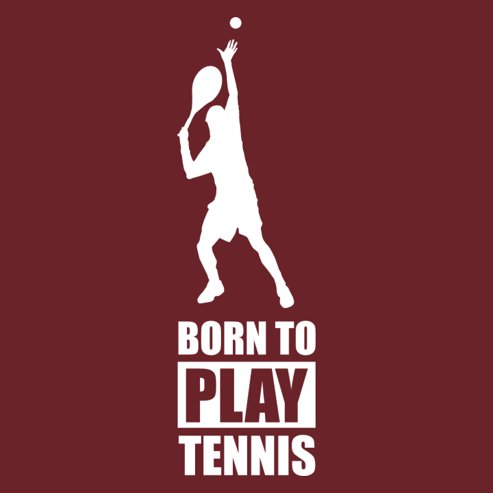 Born To Play Tennis Vrouwen Lange Mouw Shirt 0 image