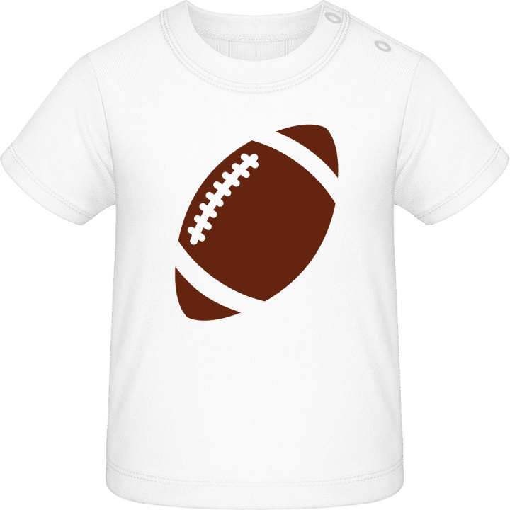 Rugby Ball Baby T-skjorte 0 image