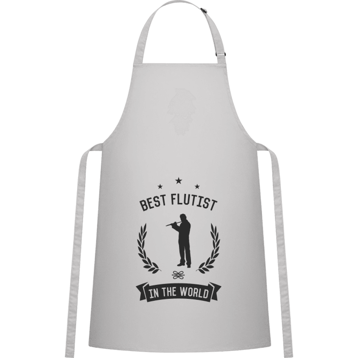 Best Flutist In The World Kitchen Apron contain pic